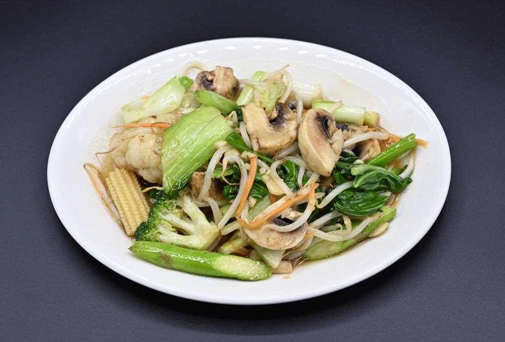 Stir-fried Mixed Vegetables with Soy Sauce