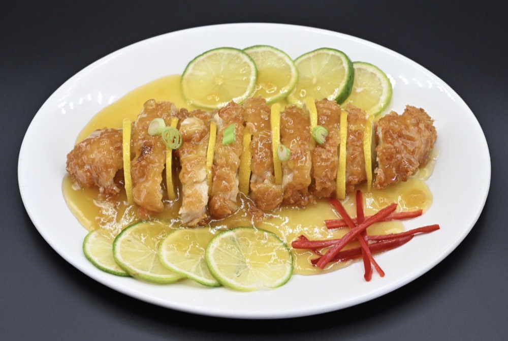 Crispy Chicken with Lemon Sauce